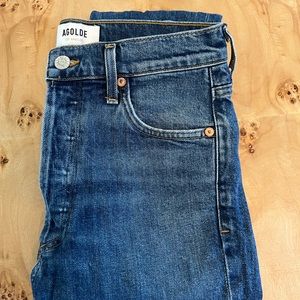 AGOLDE Nico High Rise Slim Fit Subdued Sz 26